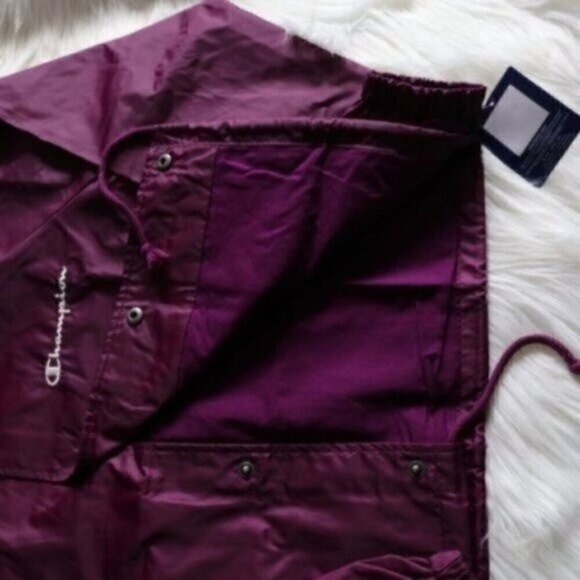 NWOT Champion Purple Windbreaker Jacket Size XL - Picture 6 of 8